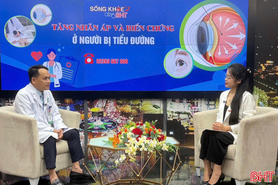Sống khỏe cùng BHT: Tăng nhãn áp và biến chứng ở người bị tiểu đường