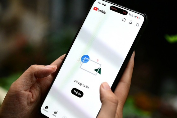 YouTube gặp sự cố sáng mùng 2 Tết