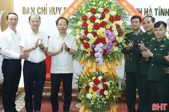 Lãnh đạo tỉnh chúc mừng Ngày truyền thống Bộ đội Biên phòng