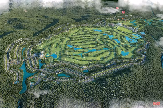 Khởi công dự án sân golf 36 hố ở Hà Tĩnh