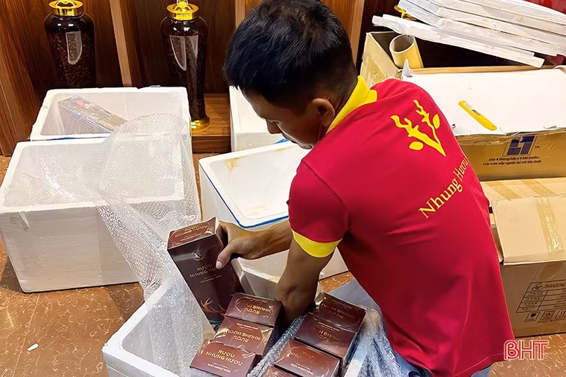 Nhung hươu đạt chuẩn OCOP ở Hà Tĩnh “hút” khách dịp cuối năm