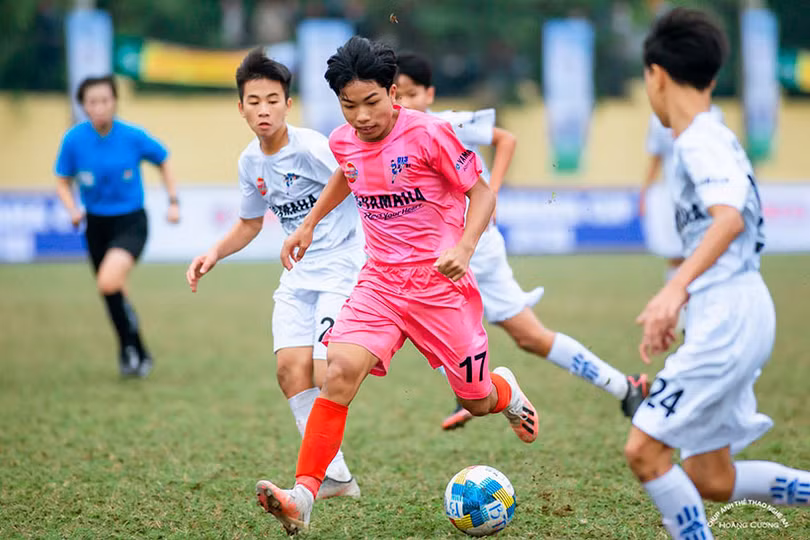 5 cầu thủ trẻ Hồng Lĩnh Hà Tĩnh dự tuyển U14 quốc gia