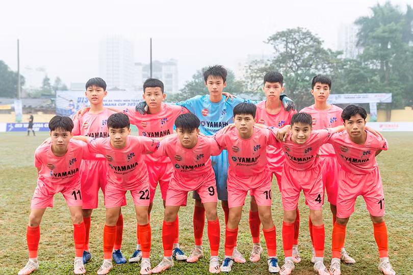 5 cầu thủ trẻ Hồng Lĩnh Hà Tĩnh dự tuyển U14 quốc gia