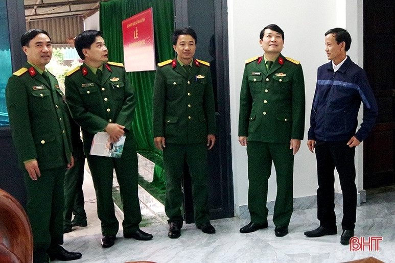 Khánh thành “nhà đồng đội” tại xã Hồng Lộc