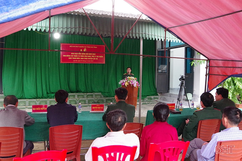 Khánh thành “nhà đồng đội” tại xã Hồng Lộc