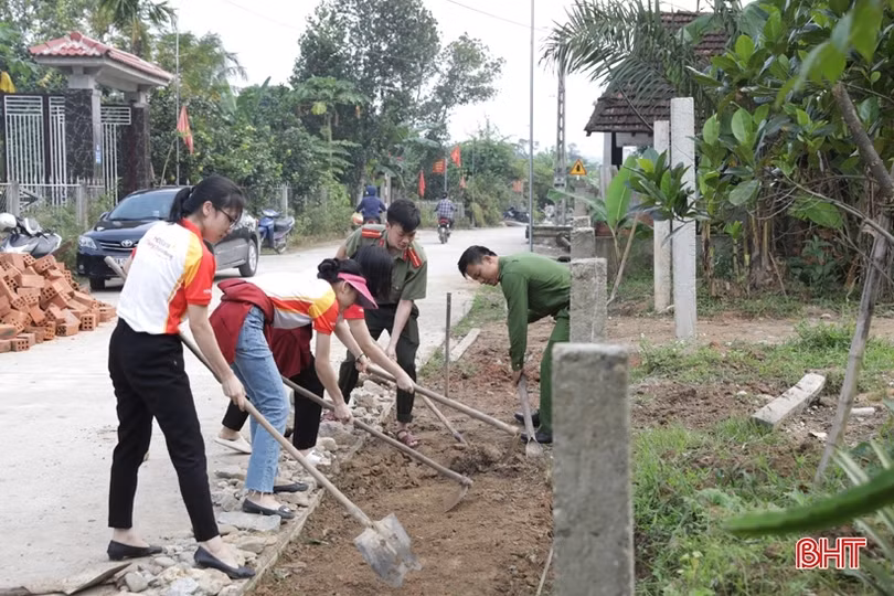 Quyết không phụ sự tin tưởng khi được huyện chọn bổ sung xây dựng xã NTM nâng cao