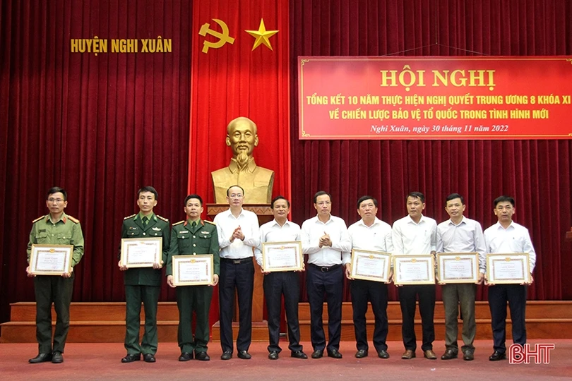 Nghi Xuân: Củng cố vững chắc thế trận quốc phòng toàn dân trong tình hình mới
