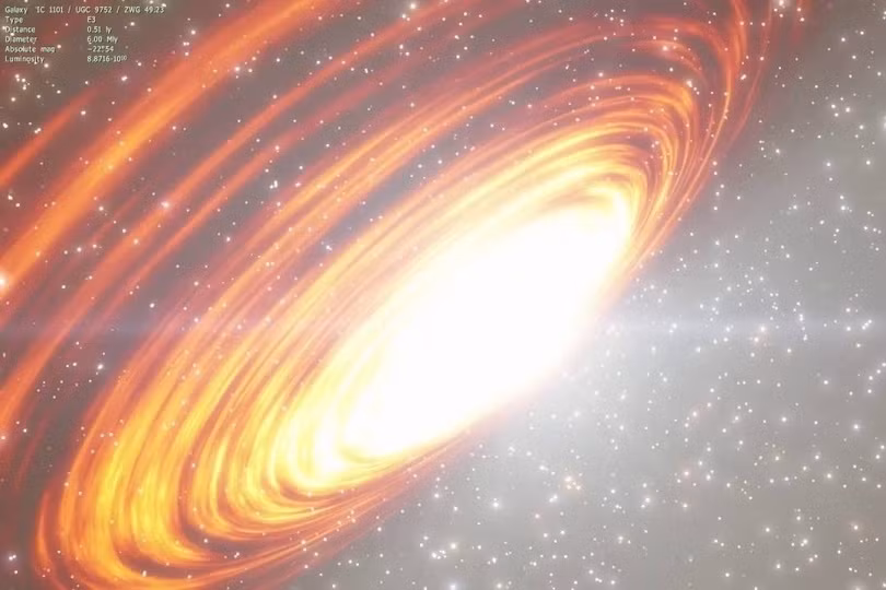 Nguồn gốc của thiên hà lớn nhất từng được phát hiện