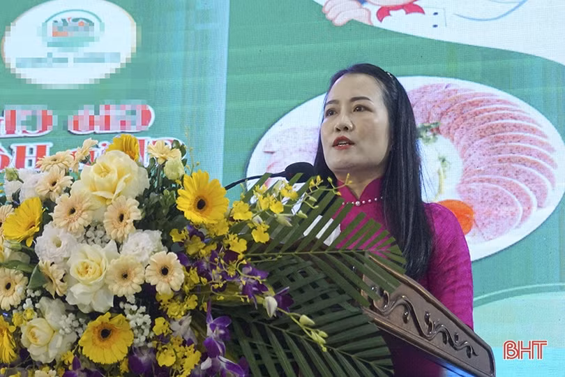 Phụ nữ thị xã Kỳ Anh hào hứng tham gia ngày hội khởi nghiệp