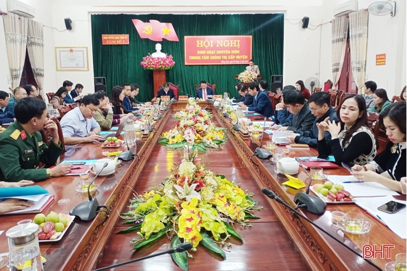 Nâng cao chất lượng đào tạo, bồi dưỡng tại trung tâm chính trị cấp huyện