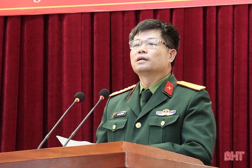 Nghi Xuân: Củng cố vững chắc thế trận quốc phòng toàn dân trong tình hình mới