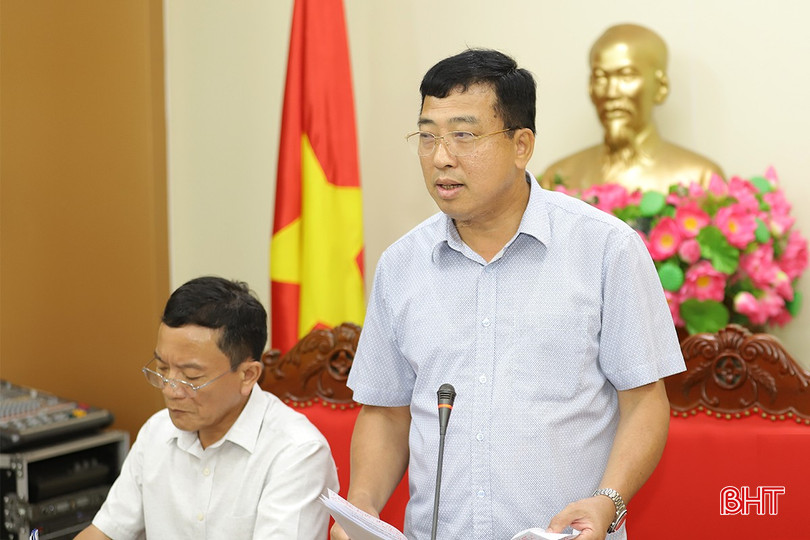 Phó Chủ tịch Thường trực HĐND tỉnh Trần Tú Anh kết luận cuộc làm việc. khoang-san-6-9782.jpg