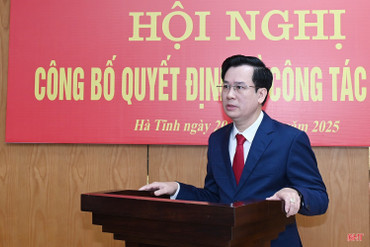 Ban Nội chính Tỉnh ủy Hà Tĩnh có tân Phó Trưởng ban Thường trực