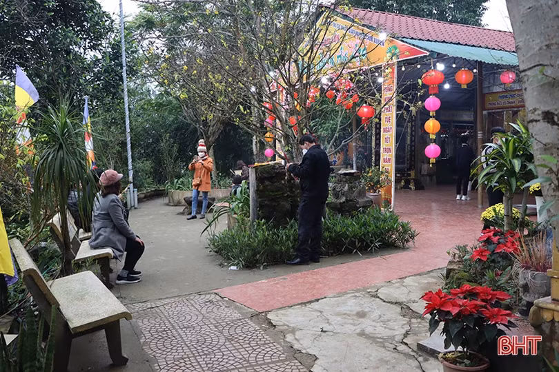 Đầu xuân, về Khu du lịch Thiên Cầm vãn cảnh chùa Cầm Sơn