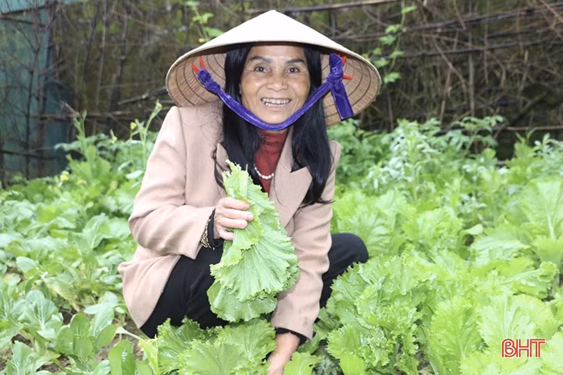 Ngày đầu năm, người dân Vũ Quang xuống đồng sản xuất vụ xuân
