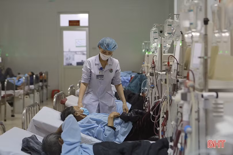 Ấm áp ngày tết tại các bệnh viện, cơ sở điều trị F0 ở Hà Tĩnh