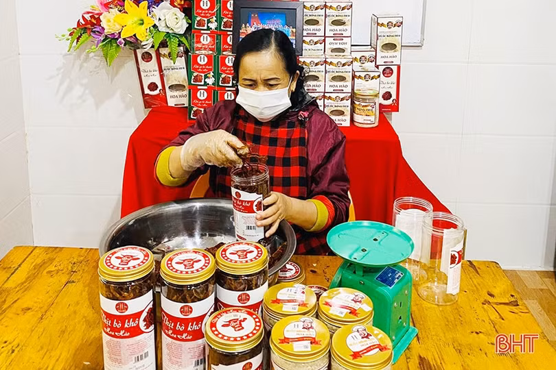 Cơ sở sản xuất hàng OCOP “khởi động” đầu năm