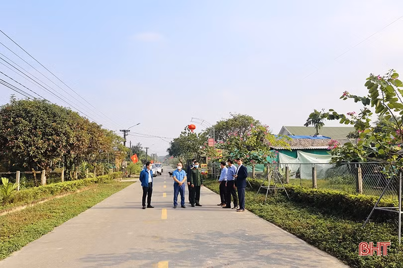 Xuân về trên những miền quê nông thôn mới