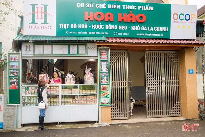 Cơ sở sản xuất hàng OCOP “khởi động” đầu năm