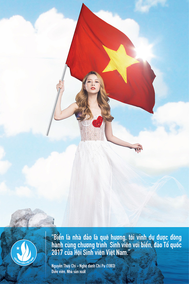 22 nghệ sĩ và người trẻ có ảnh hưởng đồng lòng hướng về biển đảo Tổ quốc ảnh 3 22 nghe si va nguoi tre co anh huong dong long huong ve bien dao to quoc