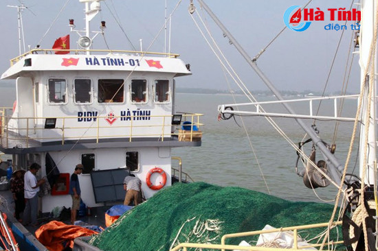 ca map gan 3 ta mac luoi tau vo thep ngu dan ha tinh