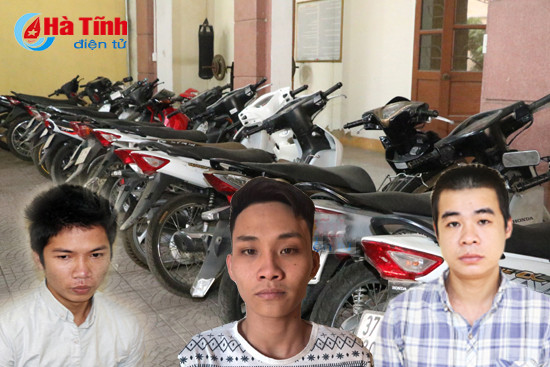 dong bon doi tuong gay ra 33 vu trom xe may ra dau thu