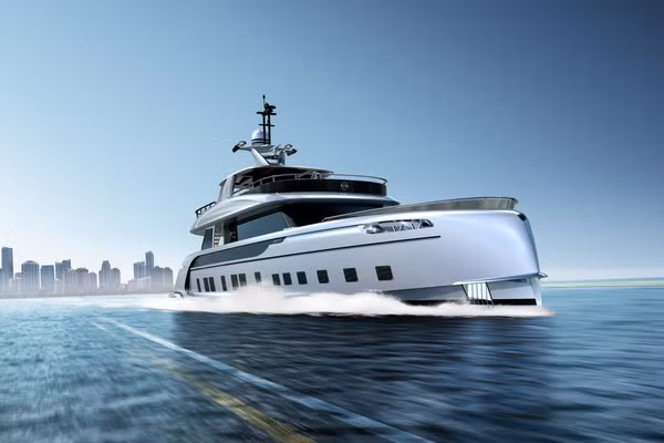 Du thuyền 300 tỷ với thiết kế mang phong cách Porsche ảnh 1 du thuyen 300 ty voi thiet ke mang phong cach porsche