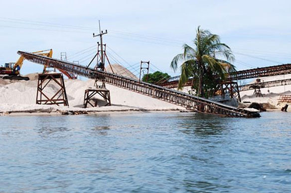 nghien cuu su dung cat nhiem man phuc vu xay dung