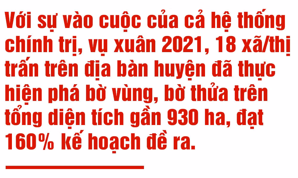 Phát triển kinh tế trong xây dựng huyện Can Lộc đạt chuẩn NTM nâng cao (bài 1): Sản xuất theo chiều sâu ở 3 vùng sinh thái