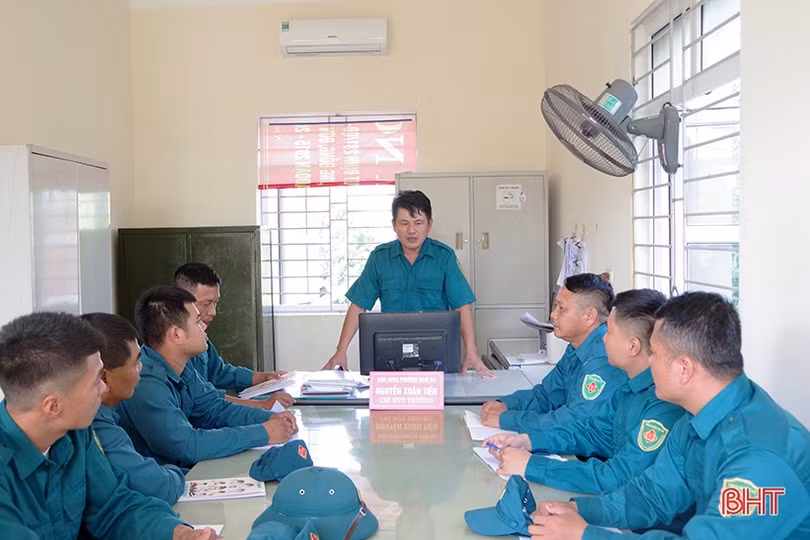 Chỉ huy trưởng ban CHQS phường giỏi chuyên môn, giàu sức cống hiến