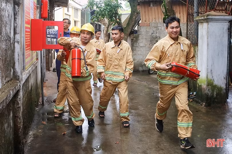 Hoàn tất công tác chuẩn bị thực tập phương án PCCC&CNCH toàn quốc