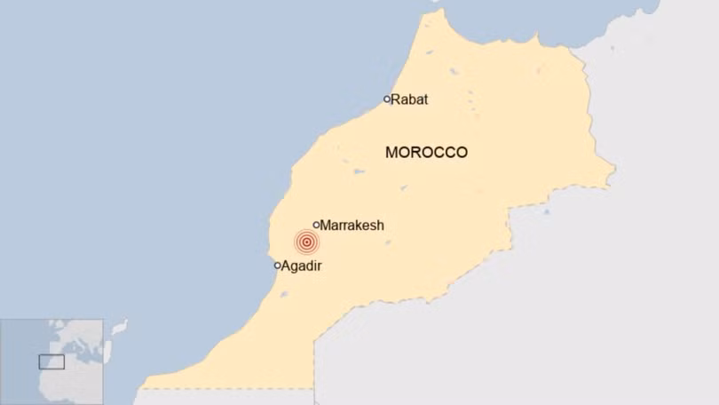 Động đất mạnh nhất thế kỷ tấn công Morocco, gần 300 người chết