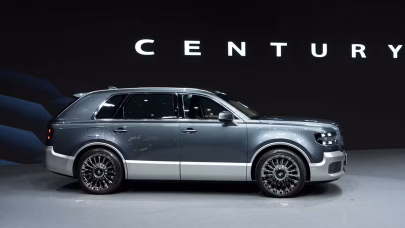 Chiêm ngưỡng ảnh thực tế SUV “Chủ tịch” Toyota Century 2024