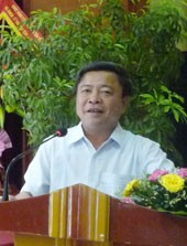 Phó Chủ tịch UBND tỉnh Võ Kim Cự : ''Hiệu quả công tác phát động các phong trào thi đua và vai trò chuyên môn của ngành GTVT trong tiến trình thúc đây phát triển KT -XH, giữ vững QP -AN của tỉnh nhà là điều rất đáng biểu dương"