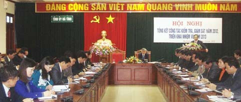 Bí thư Tỉnh ủy Nguyễn Thanh Bình: các cấp uỷ Đảng cần quan tâm tăng cường công tác kiểm tra, giám sát của Đảng, đặc biệt đi sâu vào kiểm tra những vấn đề bức xúc, nổi cộm Bí thư Tỉnh ủy Nguyễn Thanh Bình: các cấp uỷ Đảng cần quan tâm tăng cường công tác kiểm tra, giám sát của Đảng, đặc biệt đi sâu vào kiểm tra những vấn đề bức xúc, nổi cộm