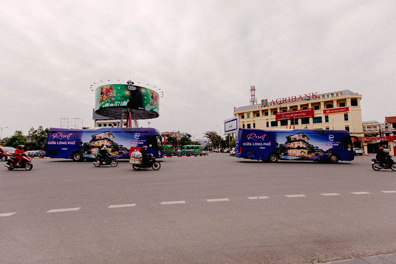 Ấn tượng với màn roadshow mang thông điệp “Khi nhà bạn là resort” tại TP Hà Tĩnh