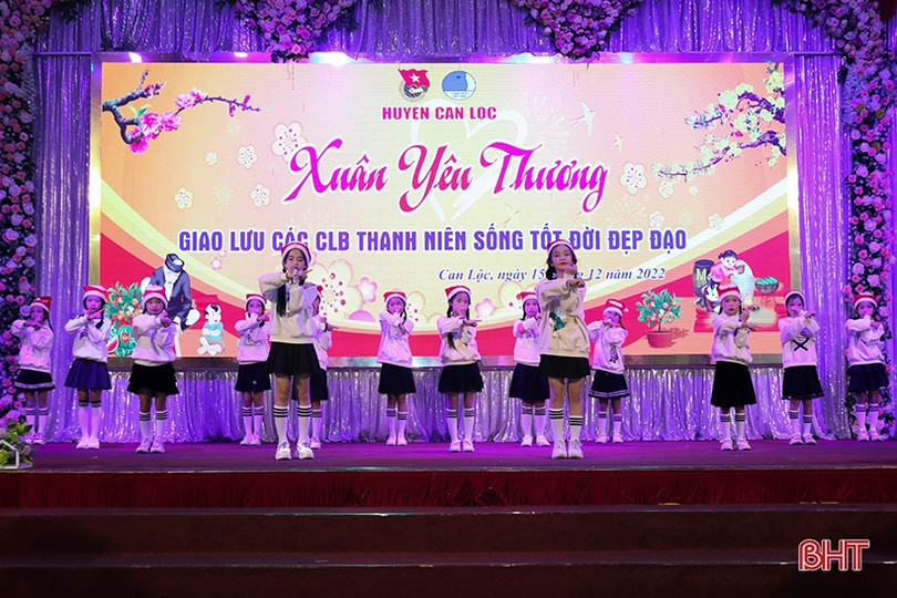 Mang xuân yêu thương đến trẻ em có hoàn cảnh khó khăn ở Can Lộc