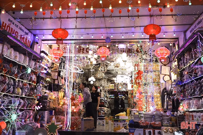 Hàng tết lên kệ, sẵn sàng phục vụ người tiêu dùng Hà Tĩnh