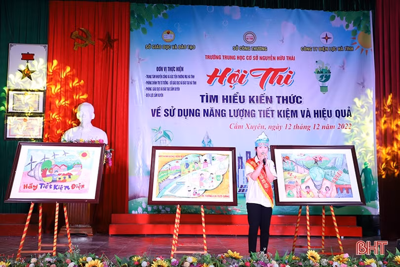Sôi nổi hội thi tìm hiểu kiến thức sử dụng năng lượng tiết kiệm tại Hà Tĩnh