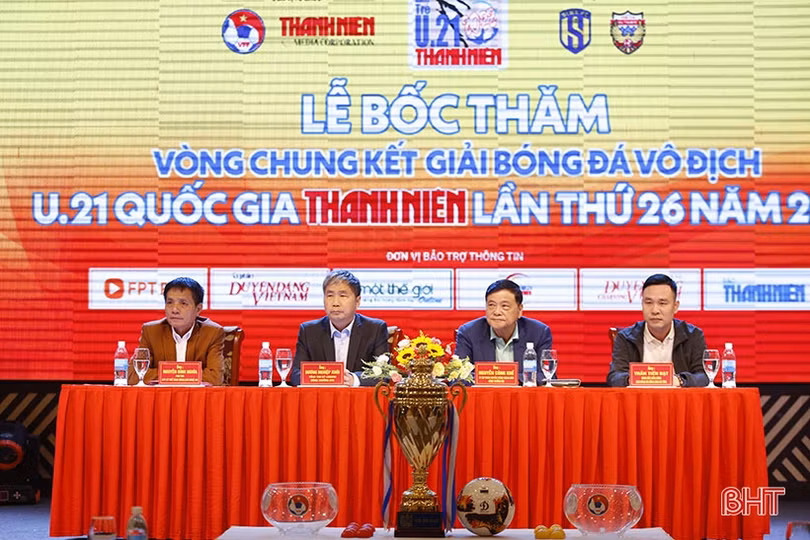 Hồng Lĩnh Hà Tĩnh nằm nhóm “dễ thở” tại Giải Bóng đá U21 quốc gia 