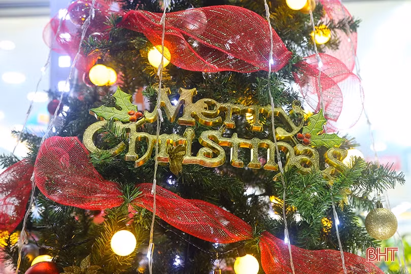 Rực rỡ sắc màu đón mừng Giáng sinh tại thành phố Hà Tĩnh