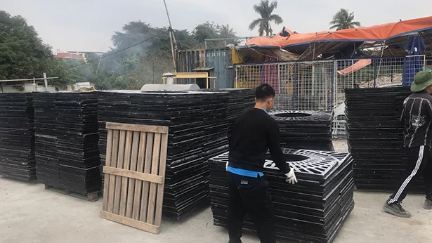 8 dự án tiêu biểu của nắp hố ga, song chắn rác của Công ty T&T Hà Nội