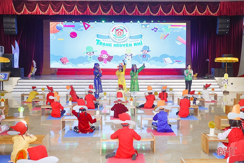 Ấn tượng hội thi “Trạng nguyên nhí” của học sinh Trí Đức