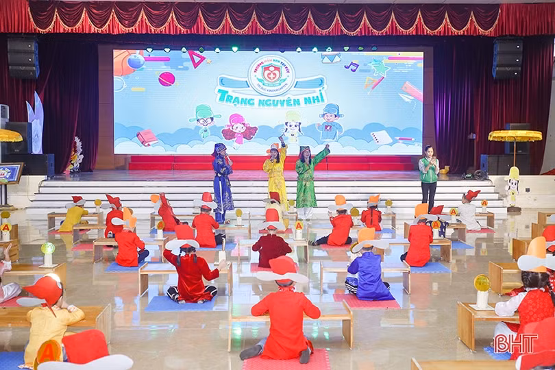 Ấn tượng hội thi “Trạng nguyên nhí” của học sinh Trí Đức