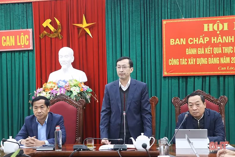 Can Lộc đánh giá kết quả thực hiện chỉ tiêu, kế hoạch phát triển 2022