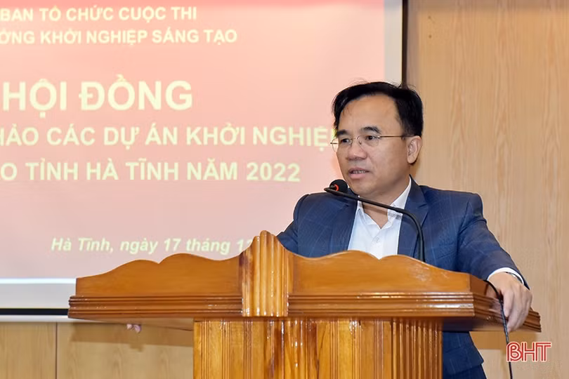 10 dự án vào vòng chung kết Cuộc thi Ý tưởng khởi nghiệp sáng tạo Hà Tĩnh 2022