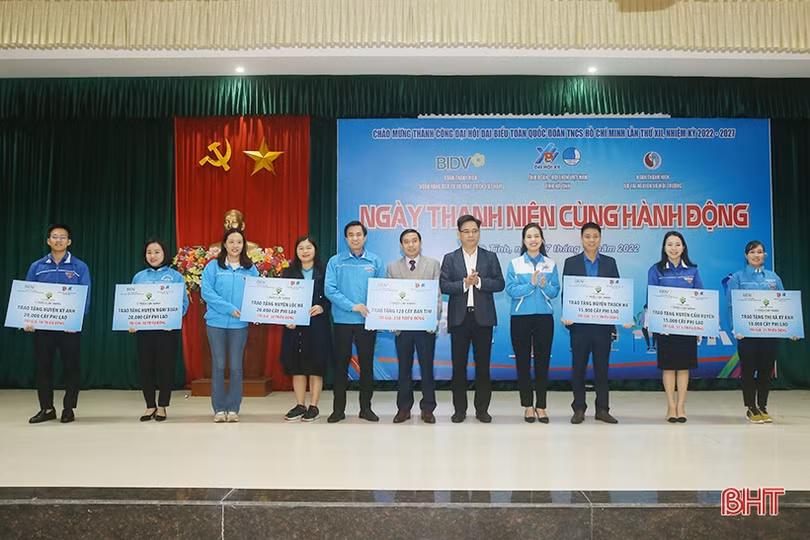 Tuổi trẻ Hà Tĩnh đồng loạt hưởng ứng “Ngày Thanh niên cùng hành động”