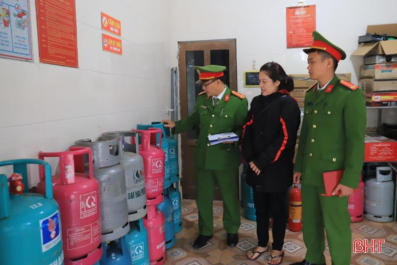 Công an Hương Sơn xử phạt 14 cơ sở vi phạm phòng cháy chữa cháy