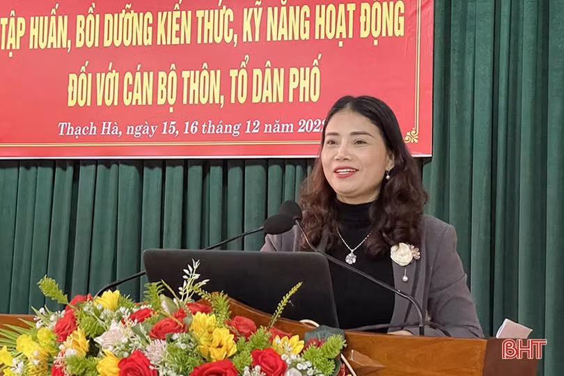 Bồi dưỡng kỹ năng hoạt động cho gần 250 trưởng thôn, tổ trưởng tổ dân phố