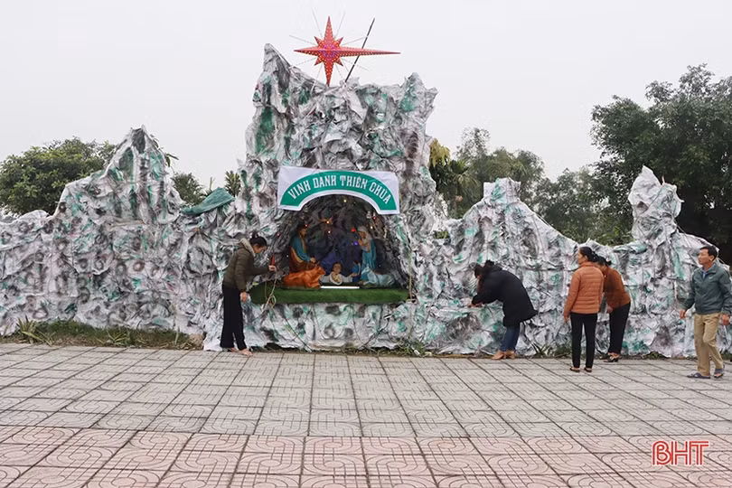 Người công giáo Cẩm Xuyên chung sức xây dựng nông thôn mới